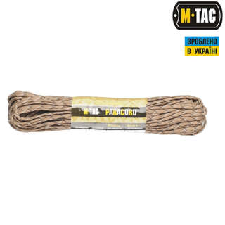 M-Tac паракорд 550 type III Desert Camo 30м