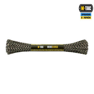 M-Tac паракорд Minicord 15m Black/Sand