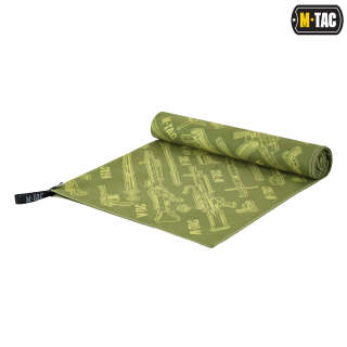 M-Tac рушник мікрофібра Weapon 150х75 green