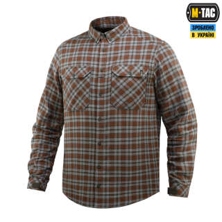 M-Tac сорочка Lumberjack Cotton Shirt Brown/Grey