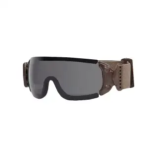 Маска захисна для повітряно-десантних підрозділів ESS Jumpmaster Desert Tan Sm Gray Smoke Gray