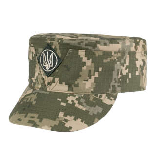 Мазепинка з кокардою Ріп-Стоп ММ-14 (піксель ЗСУ), Піксель