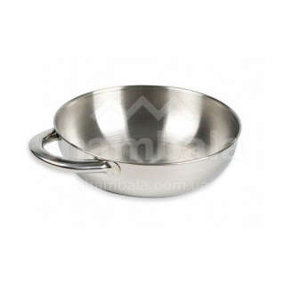 миска з ручкою tatonka bowl with grip, м, silver (tat 4033.000)