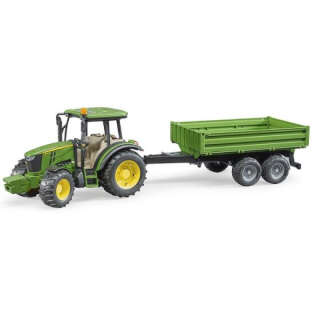 Модель Bruder Трактор John Deere с прицепом 1:16 (02108)
