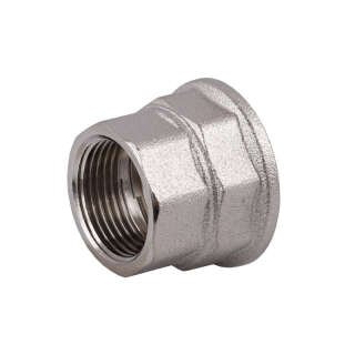 Муфта редукційна 1″х3/4″ВВ нікельована восьмигранна NM541O OPTIMUM