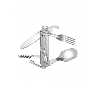 Мультитул Pentagon Thor Camping Untensils, Сріблястий