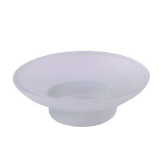 Мильниця GLASS 0015 кругла матова для серій SP,SS,BS
