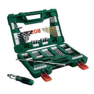 Набір свердел та біт Bosch V-Line 91 шт