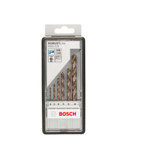 Набір Bosch 6 свердел HSS-Co Robust Line
