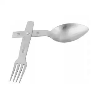 Набір столовий Sturm Mil-Tec® GÖFFEL Folding Stainless Steel Steel