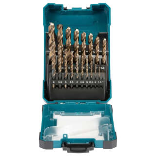 Набір свердел по металу HSS M-Force 19 шт.