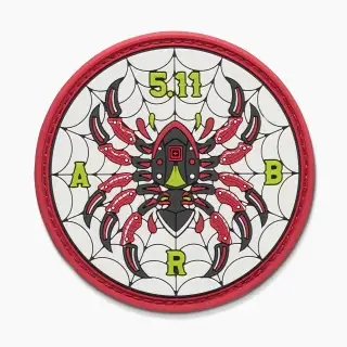 Нашивка 5.11 ® Bladed Spider Patch CRIMSON