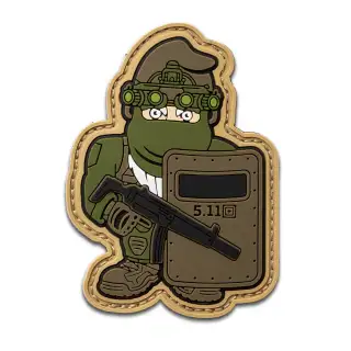 Нашивка 5.11 ® Breacher Gnome Patch GREEN