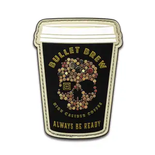 Нашивка 5.11 ® Bullet Brew Patch Black
