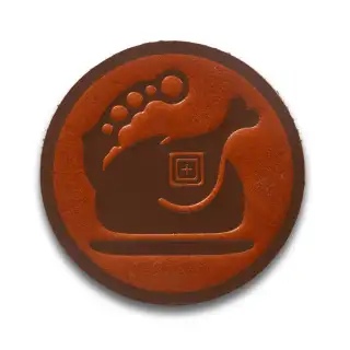 Нашивка 5.11 ® Cutting Turkey Patch Brown