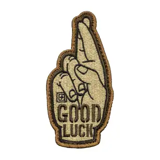 Нашивка 5.11 ® Good Luck 2.0 Patch Brown