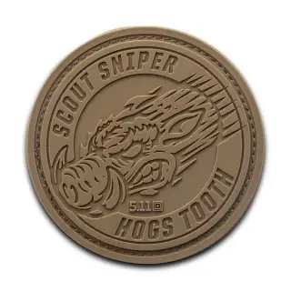 Нашивка 5.11 ® Hogs Tooth Desert Patch Kangaroo