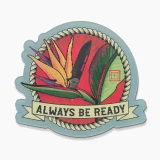 Нашивка 5.11 ® Knife of Paradise Patch Multi