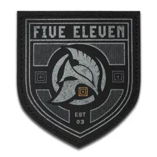 Нашивка 5.11 ® PT-R Spartan Crest Patch Black