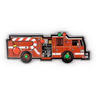 Нашивка 5.11 ® Xmas Fire Engine Patch Multi