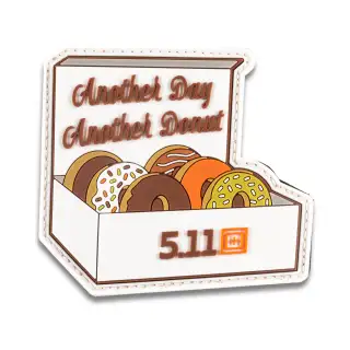 Нашивка 5.11 Another Donut Patch White