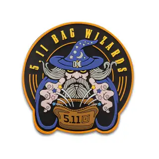 Нашивка 5.11 Bag Wizards Patch Black