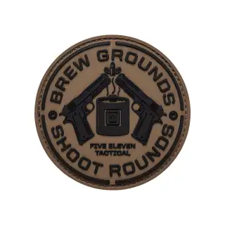 Нашивка 5.11 Brew Grounds Patch Brown