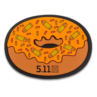 Нашивка 5.11 Bullet Donut Pumpkin Patch Orange
