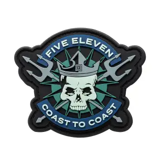 Нашивка 5.11 Coast To Coast Patch Black