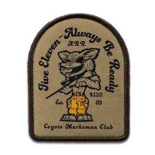 Нашивка 5.11 Coyote Hunter Patch Coyote