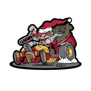 Нашивка 5.11 EMEA Fast Santa Patch Multi