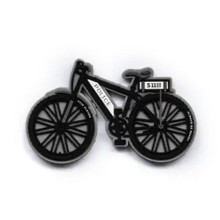 Нашивка 5.11 First Responder Bike Cop Patch Black