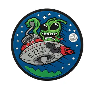 Нашивка 5.11 Hotrod Alien Patch Multi