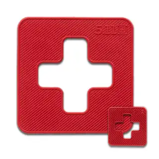 Нашивка 5.11 Med Cross Patch Cherry Bomb