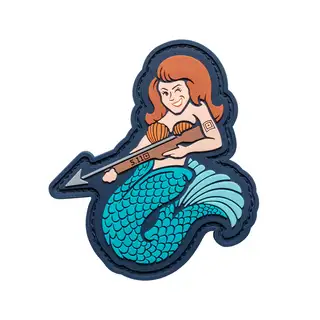 Нашивка 5.11 Mermaid Sniper Patch Blue, 5.11 Tactical®