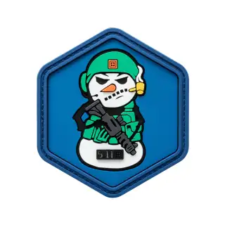 Нашивка 5.11 Snowman Patch Blue