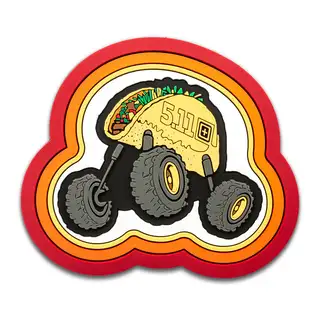 Нашивка 5.11 Taco Truck Patch Orange