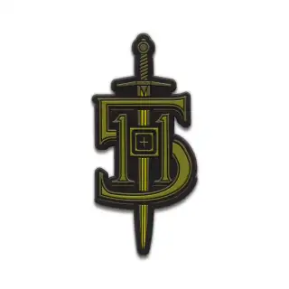 Нашивка 5.11 TGL Warriors Patch GREEN