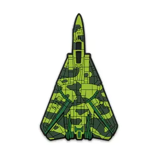 Нашивка 5.11 Tomcat Frog Camo Patch GREEN