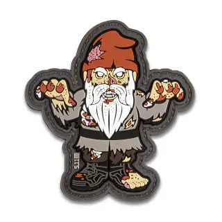Нашивка 5.11 Zombie Gnome Patch Grey