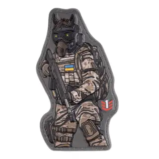 Нашивка на липучці Колекція Символ Року - Кінь Multi