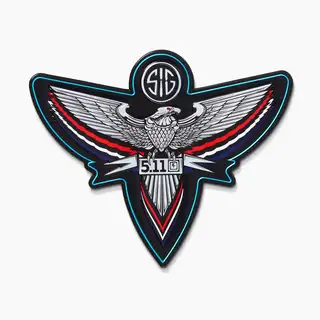 Нашивка SIG Sauer® x 5.11 ® Chrome Eagle Patch Multi
