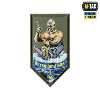 M-Tac нашивка Ukrainian Fisher PVC