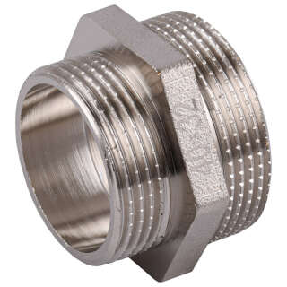 Ніпель редукційний 1 1/2″х1 1/4″ЗЗ нікельований NN762S OPTIMUM
