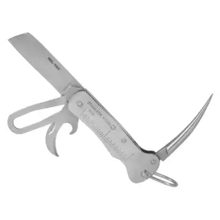 Ніж морський зі cвайкою матовий Silver