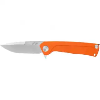 Ніж складний ANV Knives Z100 (Liner lock, G10 Orange, Plain edge) Orange