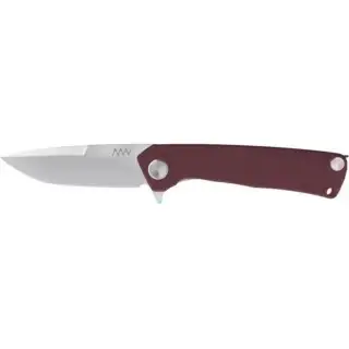 Ніж складний ANV Knives Z100 (Liner lock, G10 Red, Plain edge) Red