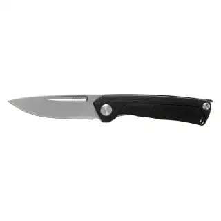 Ніж складний ANV Knives Z200 (Liner lock, GRN Black, Plain edge) Black