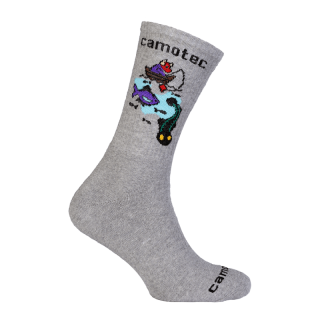 Шкарпетки LongFull Fishing LE Сірі 9545