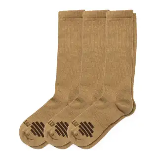 Шкарпетки тактичні 5.11 ® Duty Ready Plus OTC Socks (3 пари) US Dark Coyote